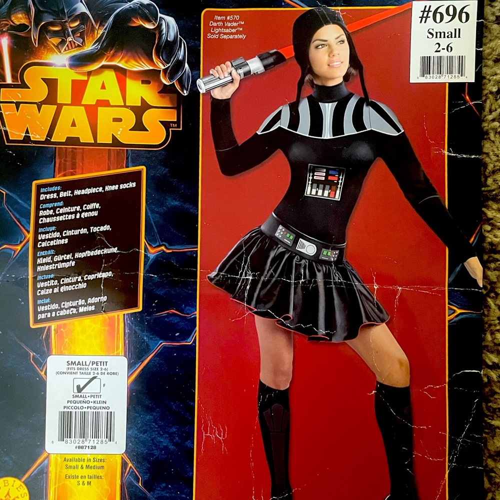 Rubie’s Star Wars Darth Vader Adult Costume (5 Pieces) - Size Small